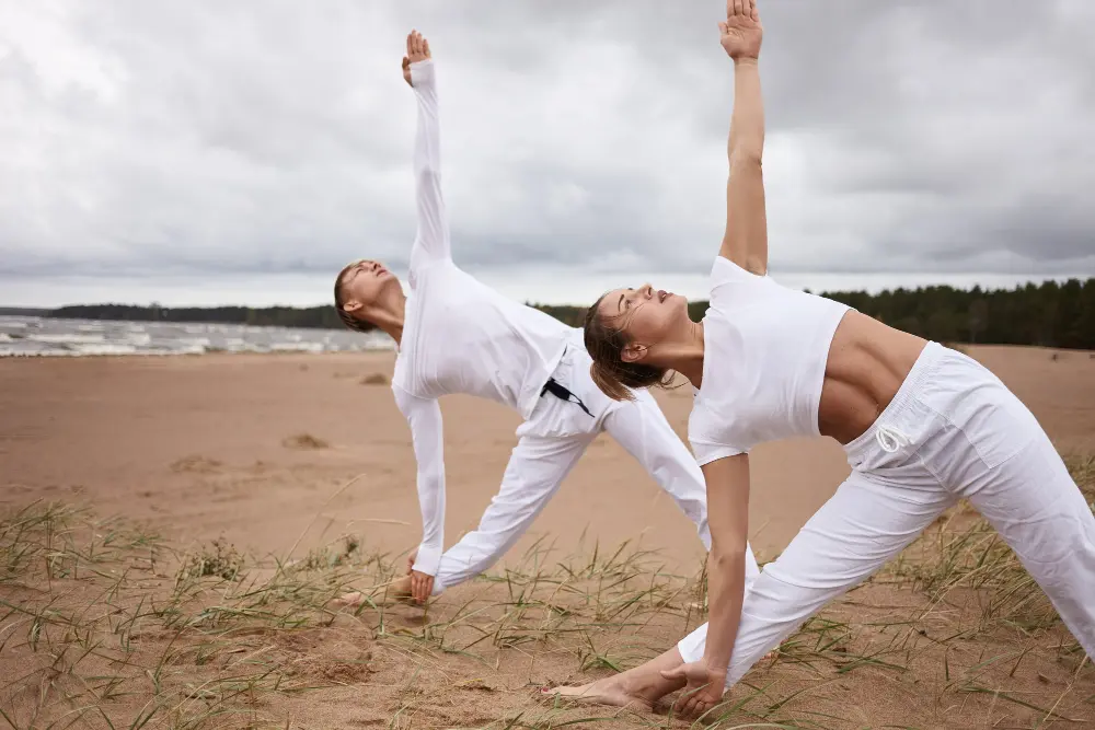 Yoga Poses For 2: Connect and Relax